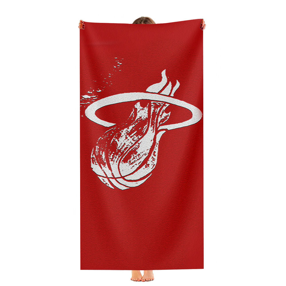 Basketball Miami Heat Ultra-Soft Luxury Bathroom Towels