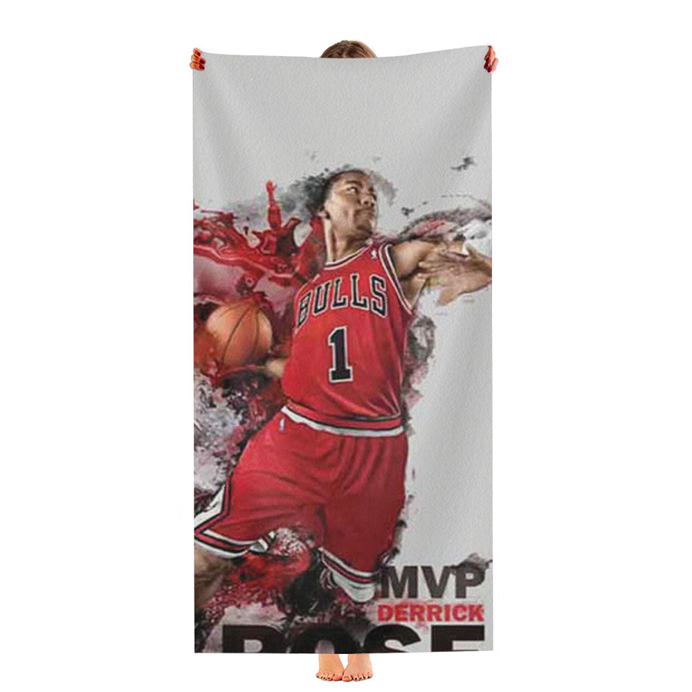 Chicago Bulls Fc Ultra-Soft Luxury Bathroom Towels