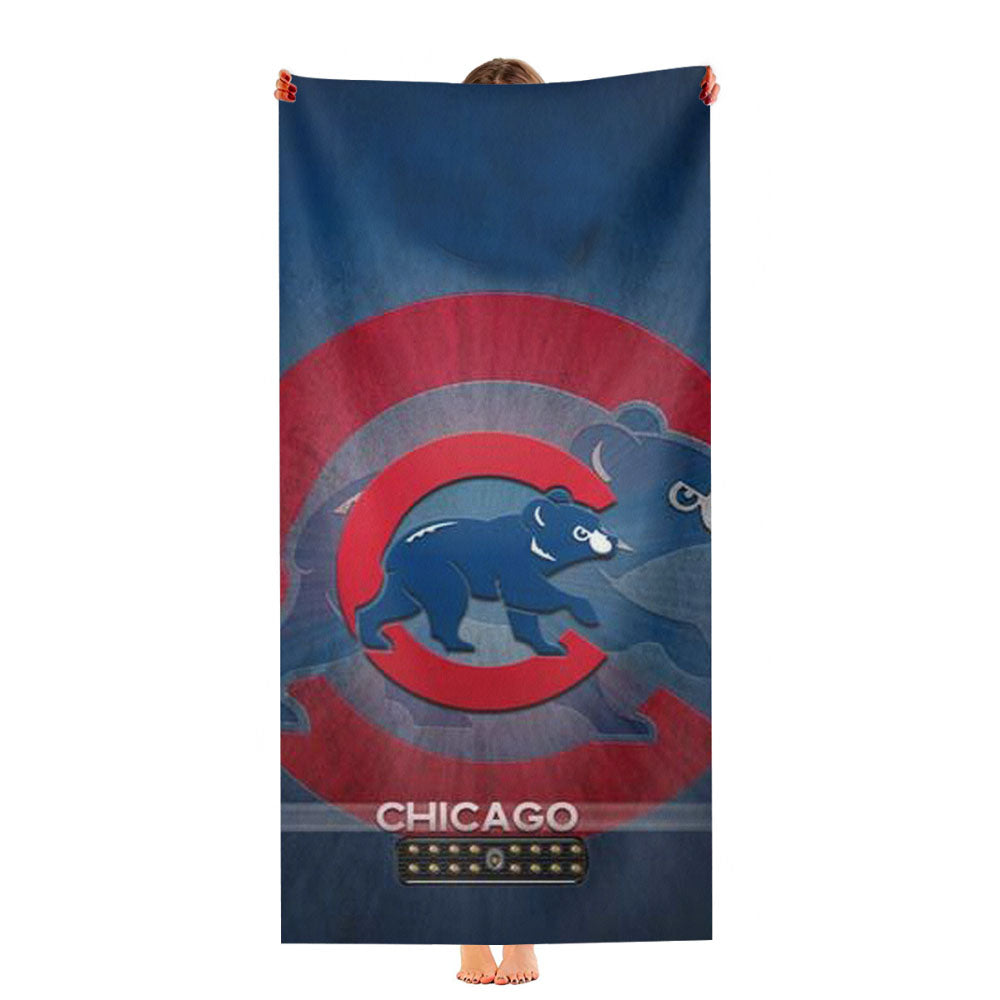 Chicago Cubs 1St Place For Winner Ultra-Soft Luxury Bathroom Towels