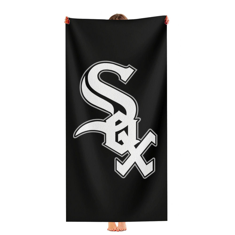 Chicago White Sox Mlb Sport Logo Ultra-Soft Luxury Bathroom Towels