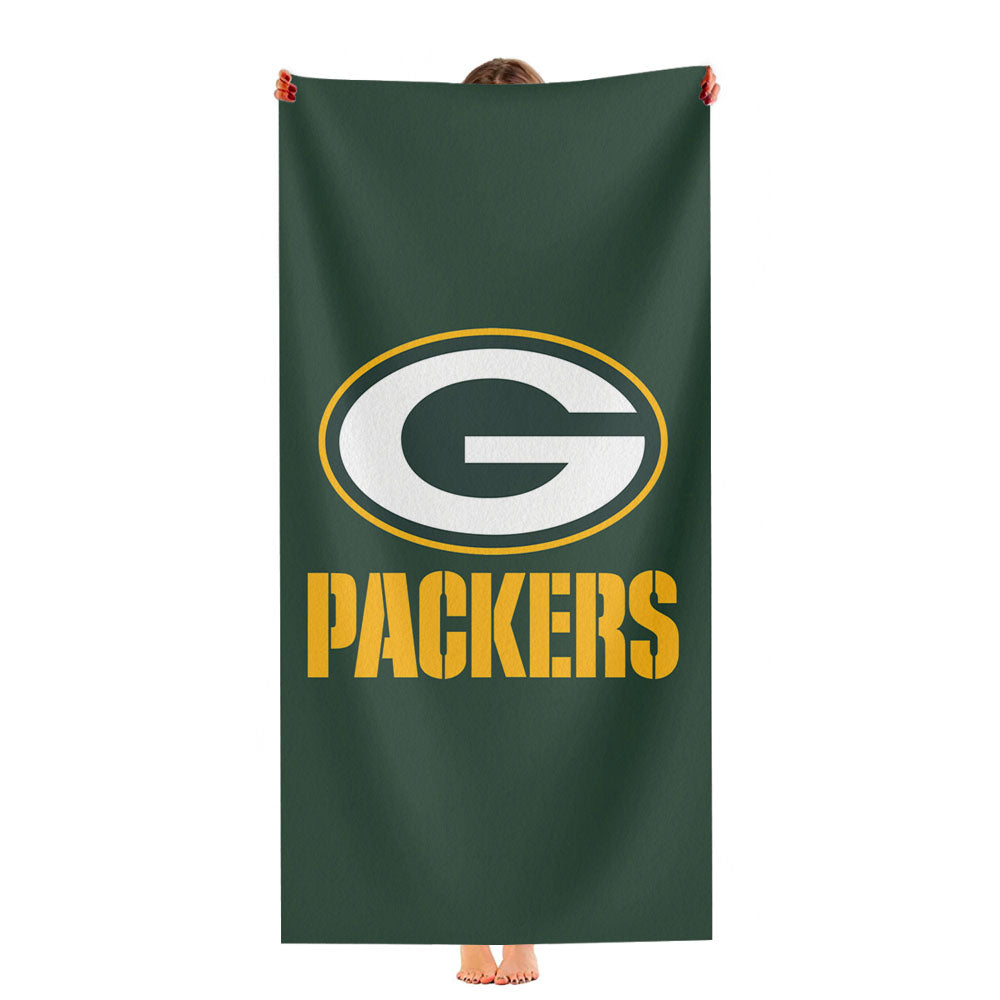 Colors Green Bay Packers Ultra-Soft Luxury Bathroom Towels