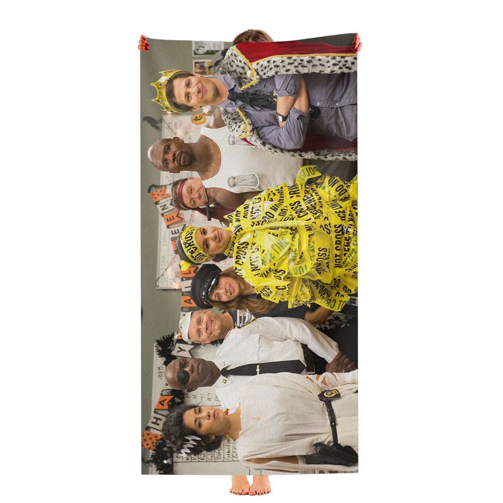 Every Brooklyn Nine Nine Halloween Heist Episode Ultra-Soft Luxury Bathroom Towels