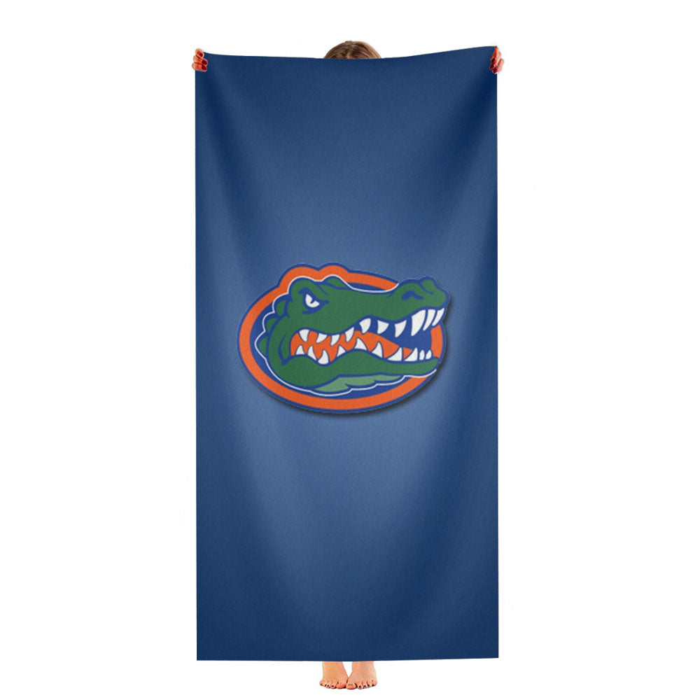 Florida Gators Helmet Blue Ultra-Soft Luxury Bathroom Towels