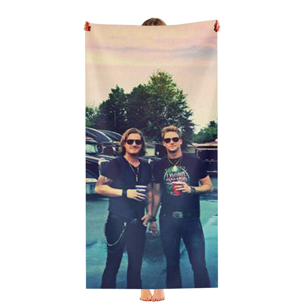 Florida Georgia Line Parking Lot Ultra-Soft Luxury Bathroom Towels