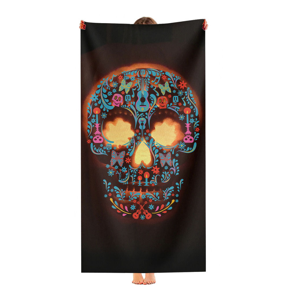 Halloween Smile Ultra-Soft Luxury Bathroom Towels