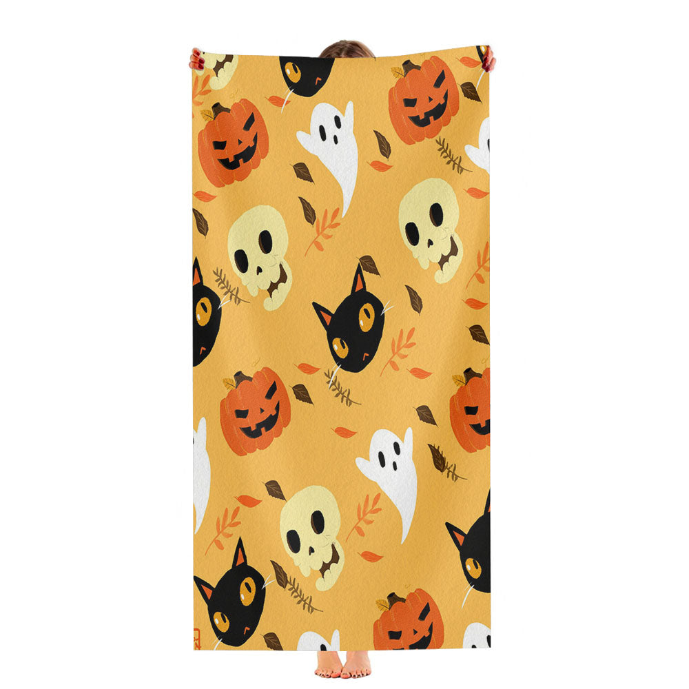Halloween Ultra-Soft Luxury Bathroom Towels