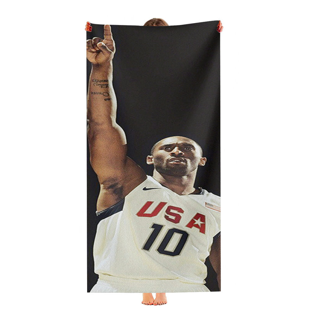 Kobe Bryant Usa Ultra-Soft Luxury Bathroom Towels