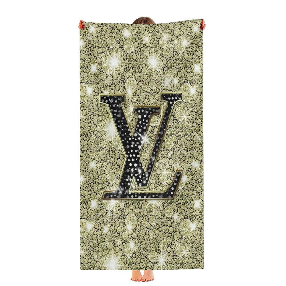 Louis Vuitton Diamond Clean Ultra-Soft Luxury Bathroom Towels