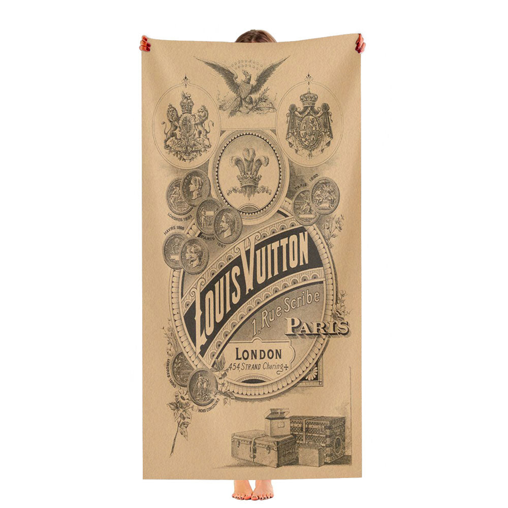 Louis Vuitton Vintage Ultra-Soft Luxury Bathroom Towels