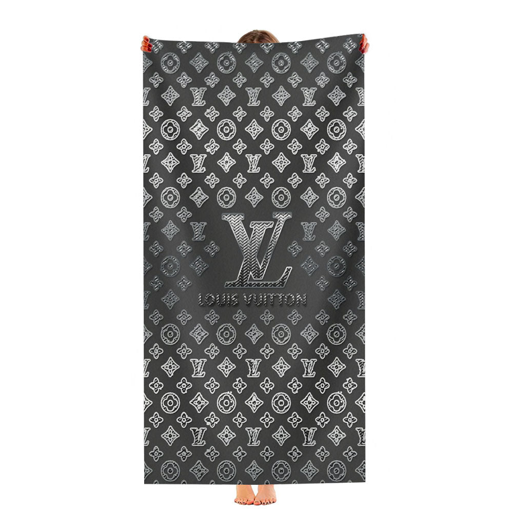 Louis Vuitton Wallpaper Ultra-Soft Luxury Bathroom Towels