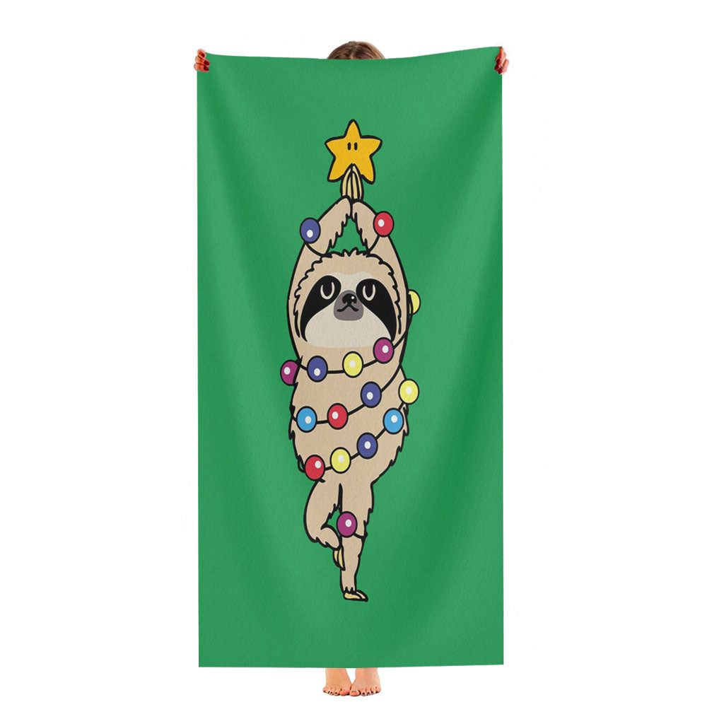 Merry Christmas Snoopy Ultra-Soft Luxury Bathroom Towels