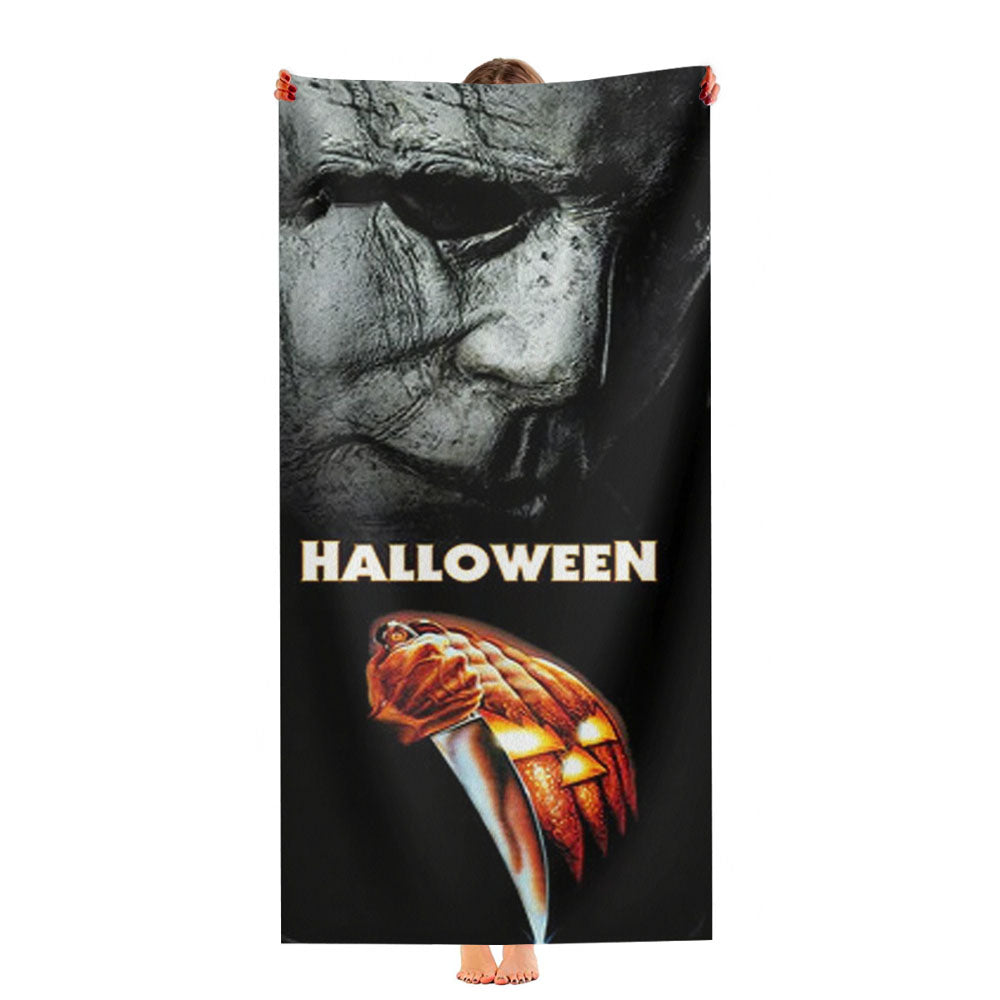 Michael Myers Halloween Ultra-Soft Luxury Bathroom Towels