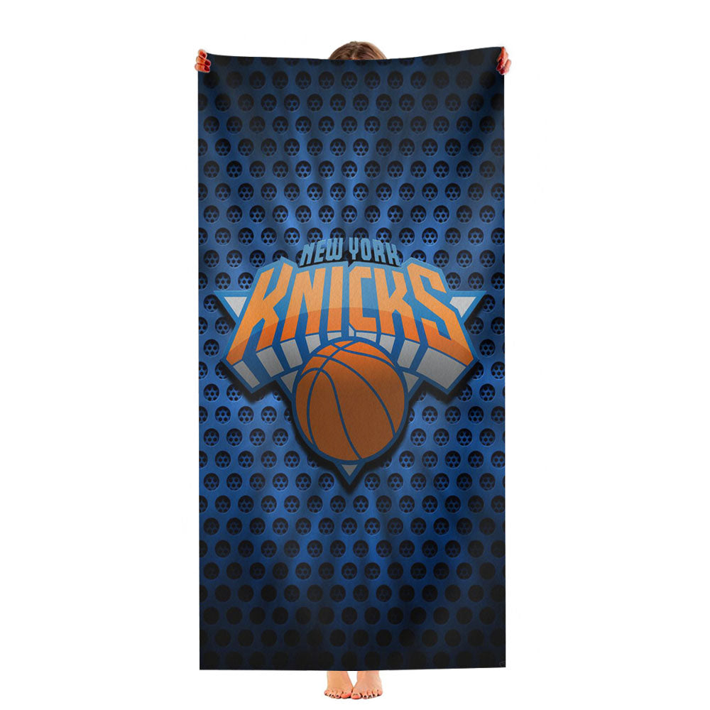 New York Knicks Logo Blue Ultra-Soft Luxury Bathroom Towels