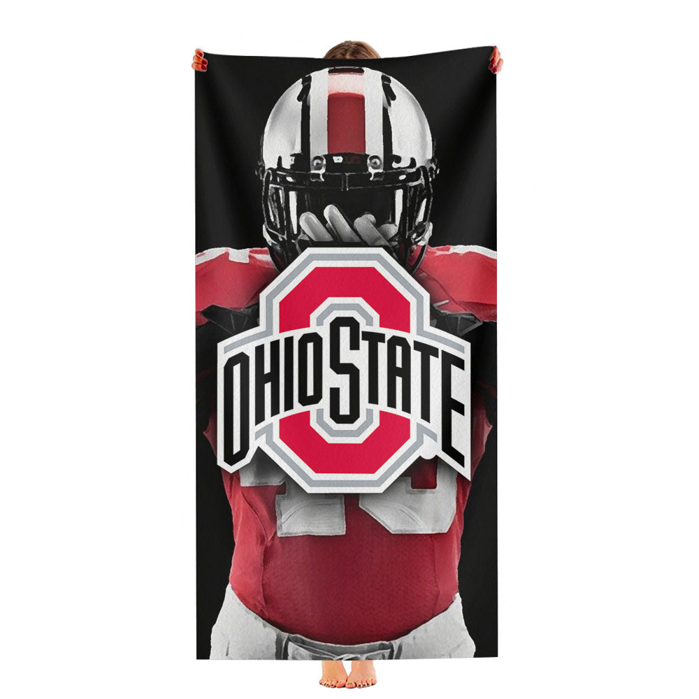 Ohio State Nfl Player Ultra-Soft Luxury Bathroom Towels