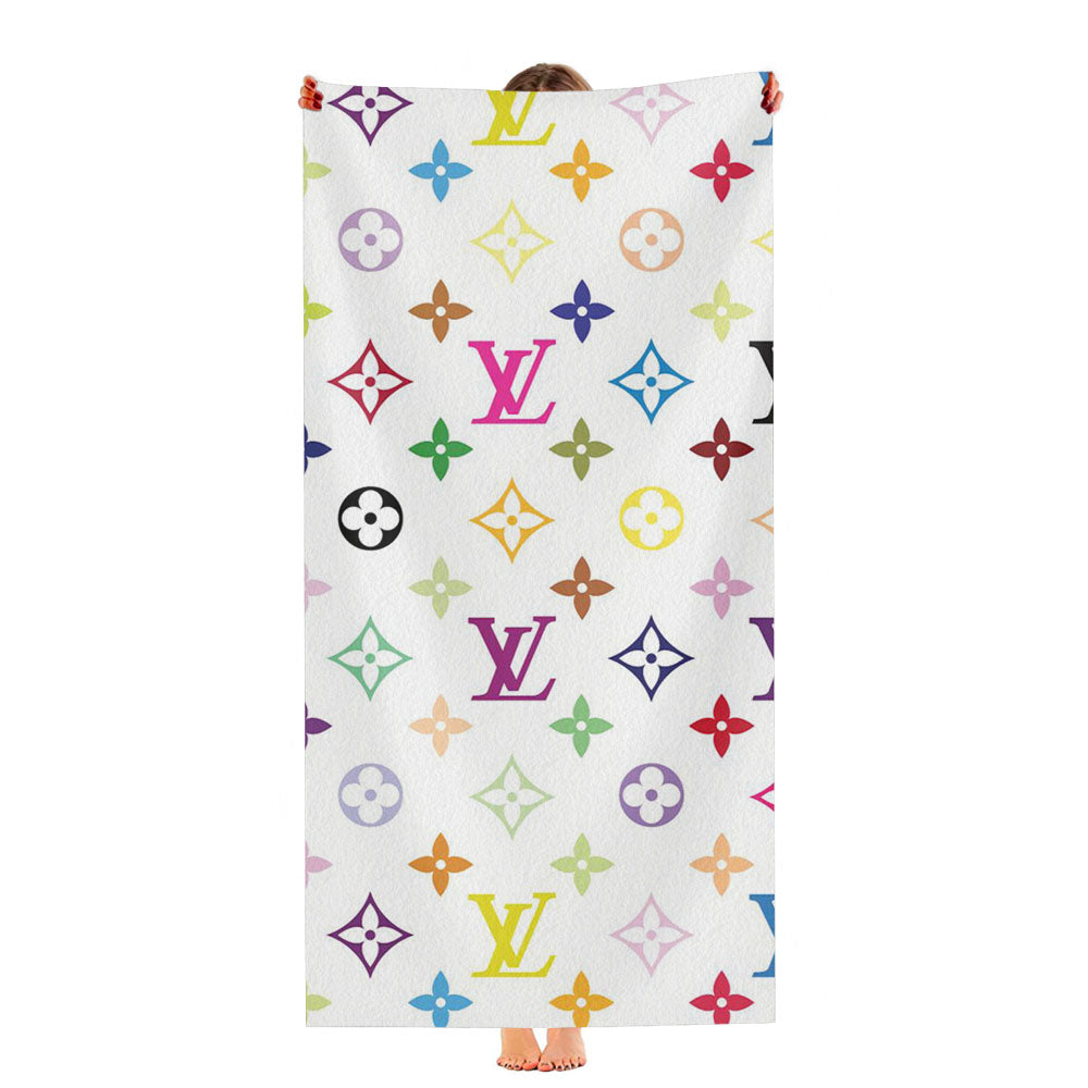Rainbow Supreme X Louis Vuitton Ultra-Soft Luxury Bathroom Towels