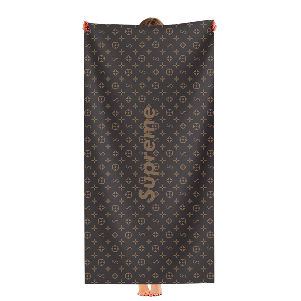 Supreme Louis Vuitton Pattern Ultra-Soft Luxury Bathroom Towels