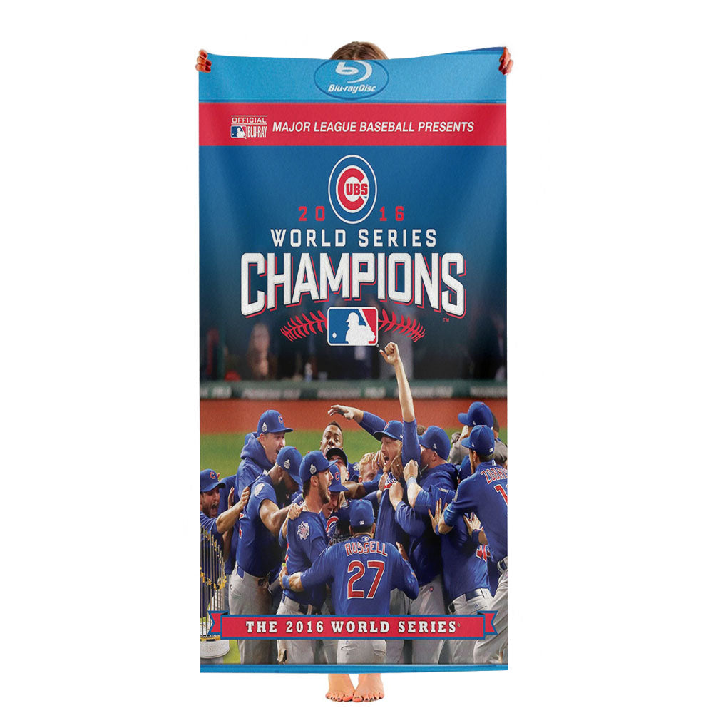 The Chicago Cubs Champions Ultra-Soft Luxury Bathroom Towels