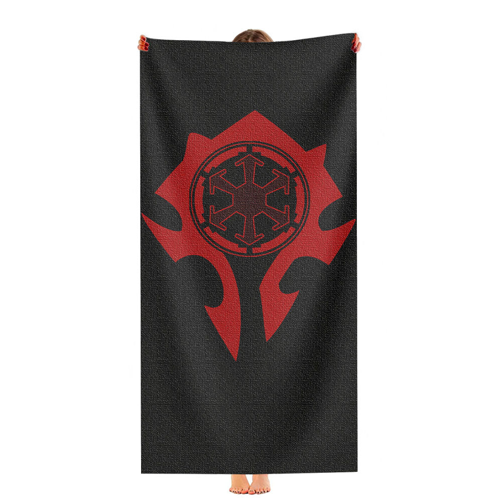 World Of Warcraft Horde Ultra-Soft Luxury Bathroom Towels