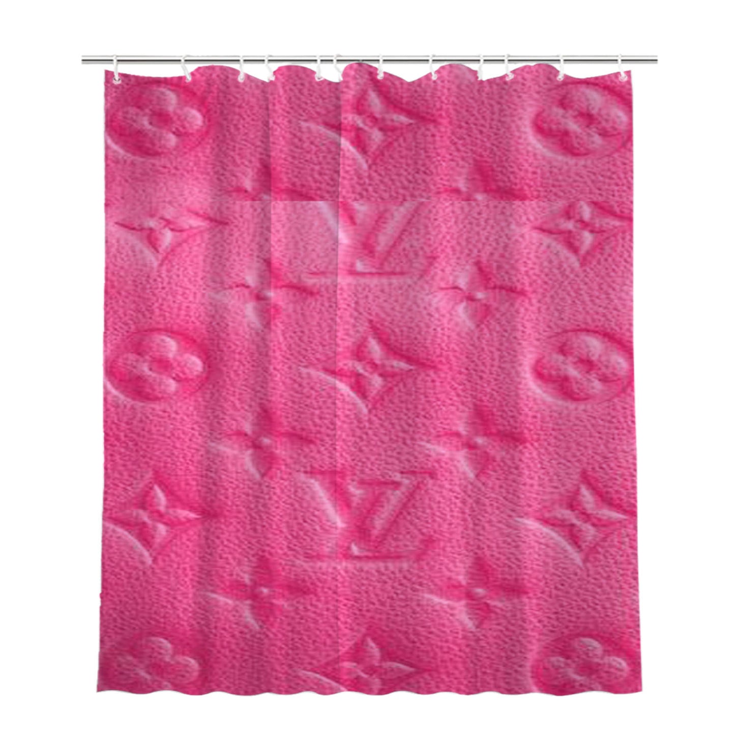 Louis Vuitton Handbags Bathroom Shower Curtain Fabric Waterproof | 66 X 72 Inch