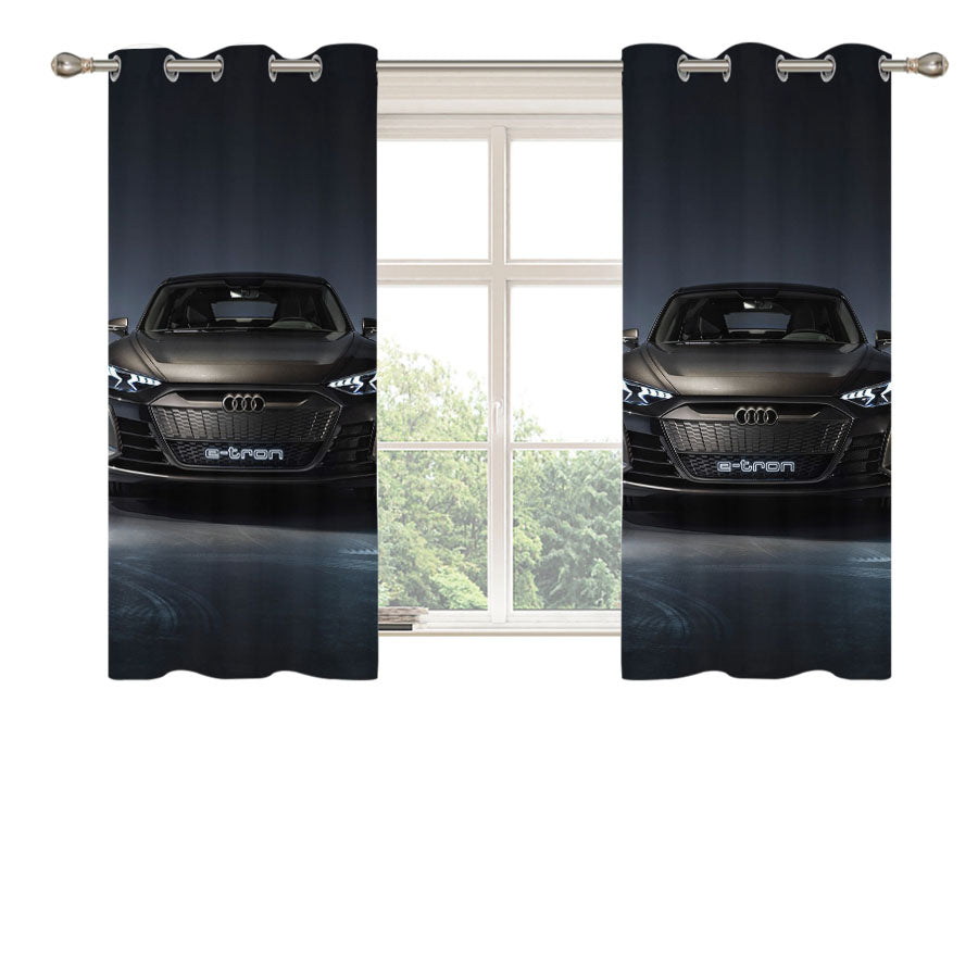 Audi E Tron Gt Concept 019 4K Peach Skin Window Curtains