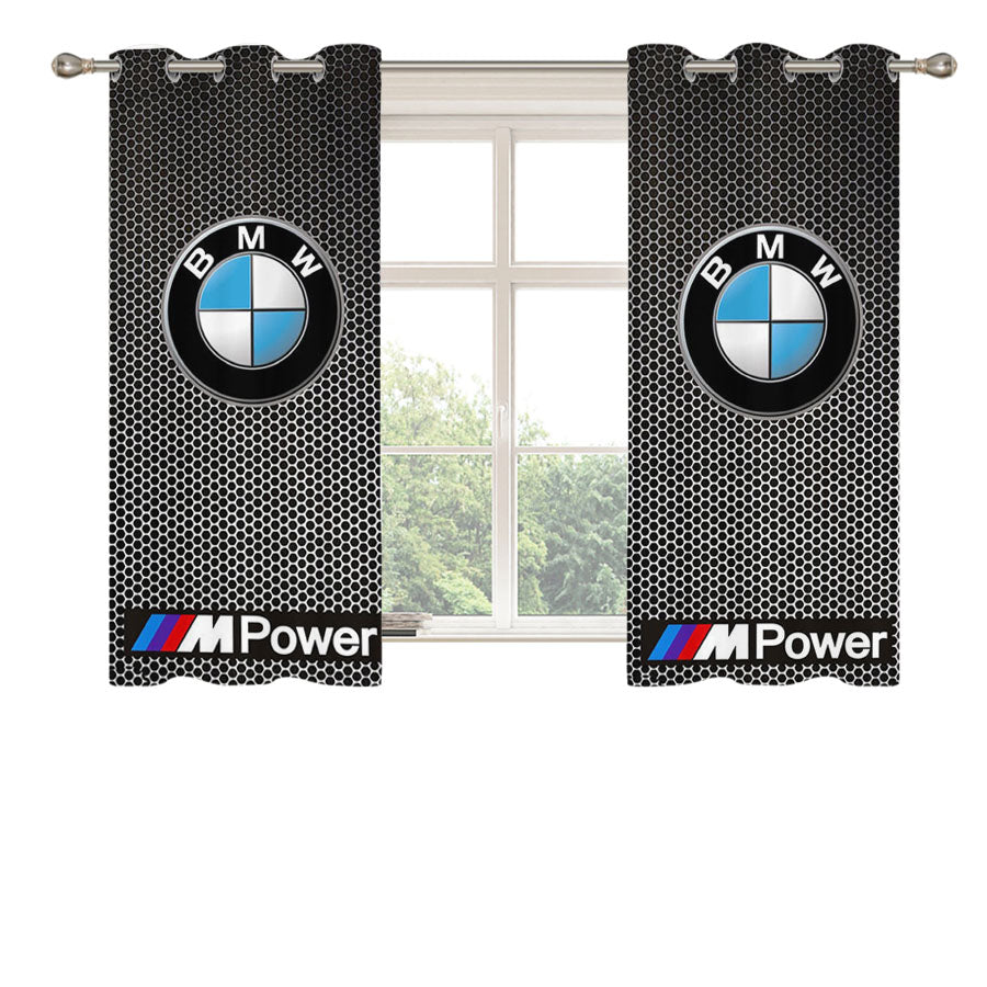 Bmw Power Peach Skin Window Curtains