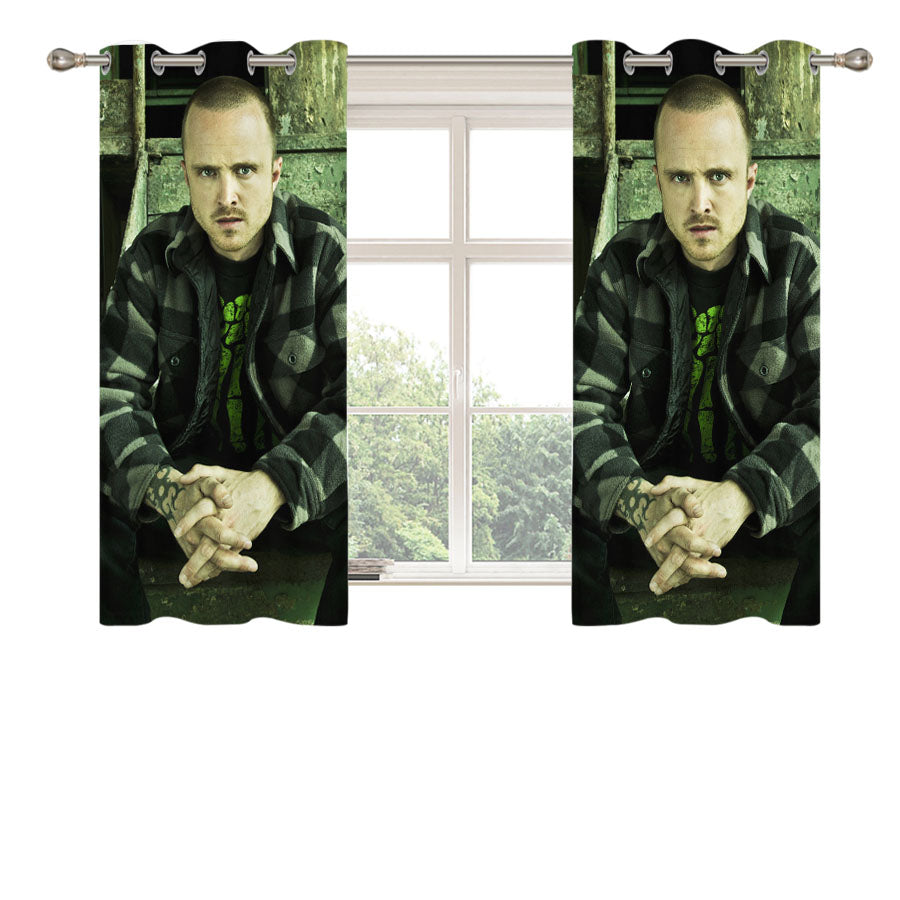 Breaking Bad Pinkman Peach Skin Window Curtains