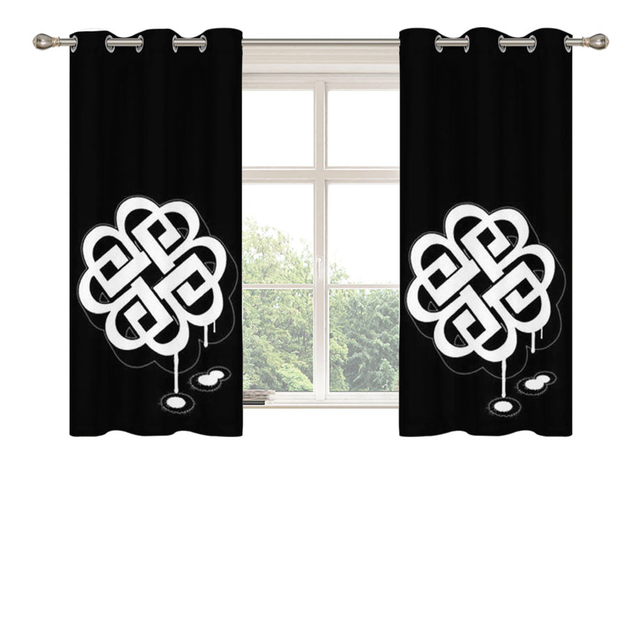 Breaking Benjamin Knot Peach Skin Window Curtains