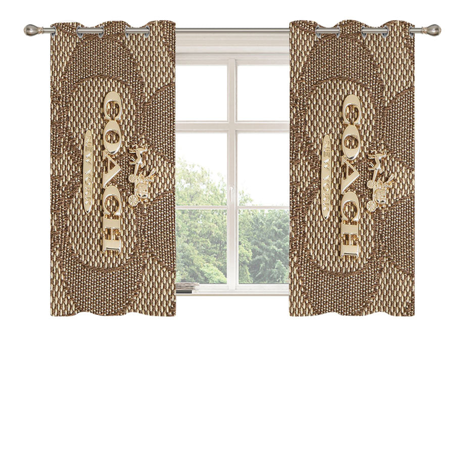 Coach Wallet 2 Peach Skin Window Curtains