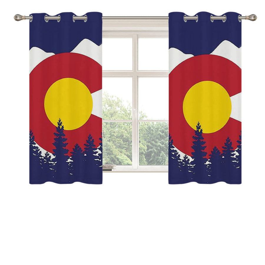 Colorado Peach Skin Window Curtains