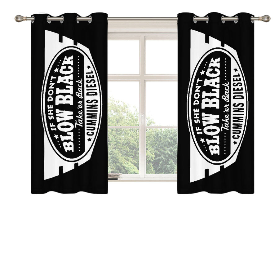 Cummins Di Peach Skin Window Curtains