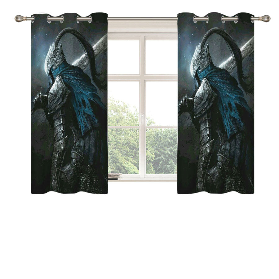 Dark Souls Gallery Peach Skin Window Curtains