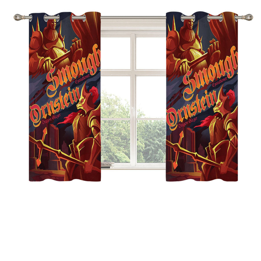 Dark Souls Smough Ornstein Peach Skin Window Curtains