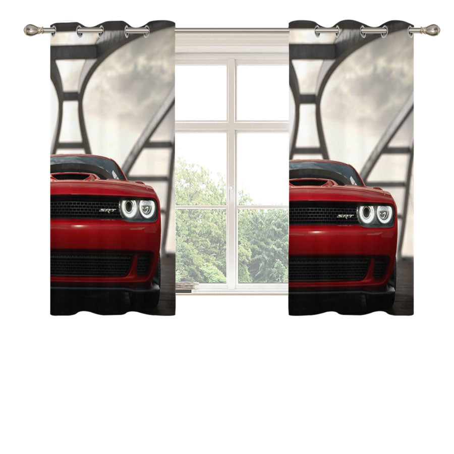 Dodge Srt Peach Skin Window Curtains