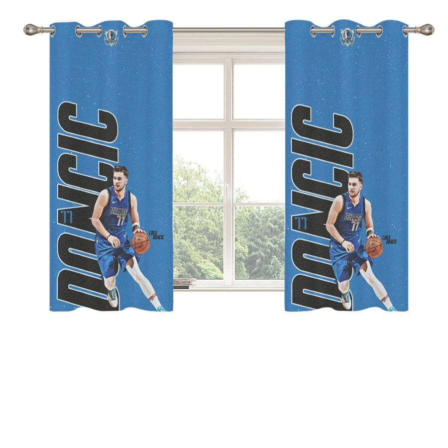 Doncic Peach Skin Window Curtains