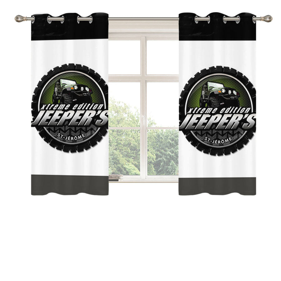Extreme Edition Jeepers Peach Skin Window Curtains