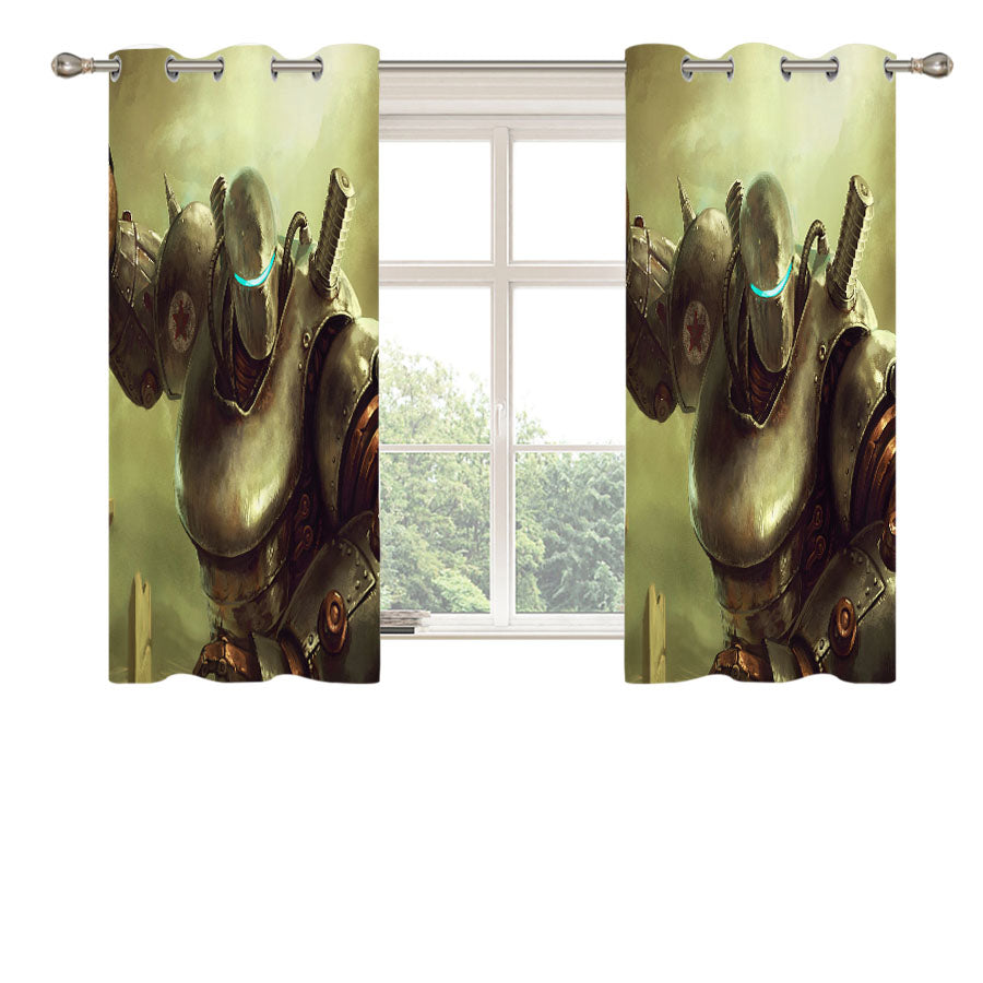 Fallout 76 Peach Skin Window Curtains