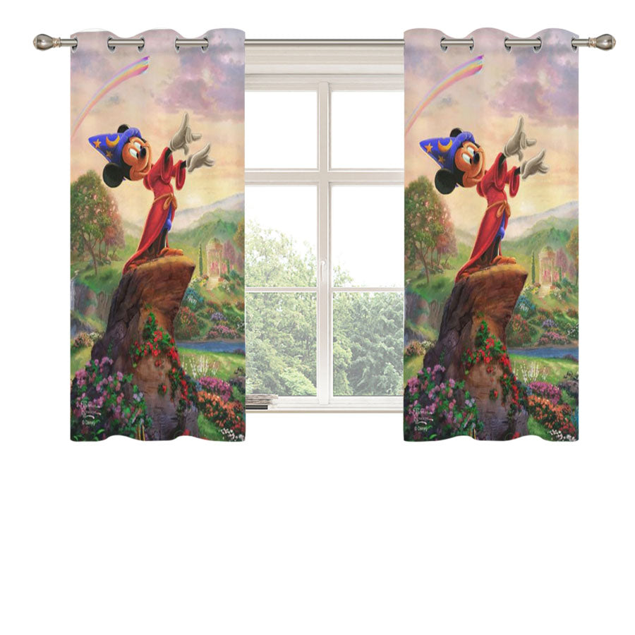 Fantasia Peach Skin Window Curtains
