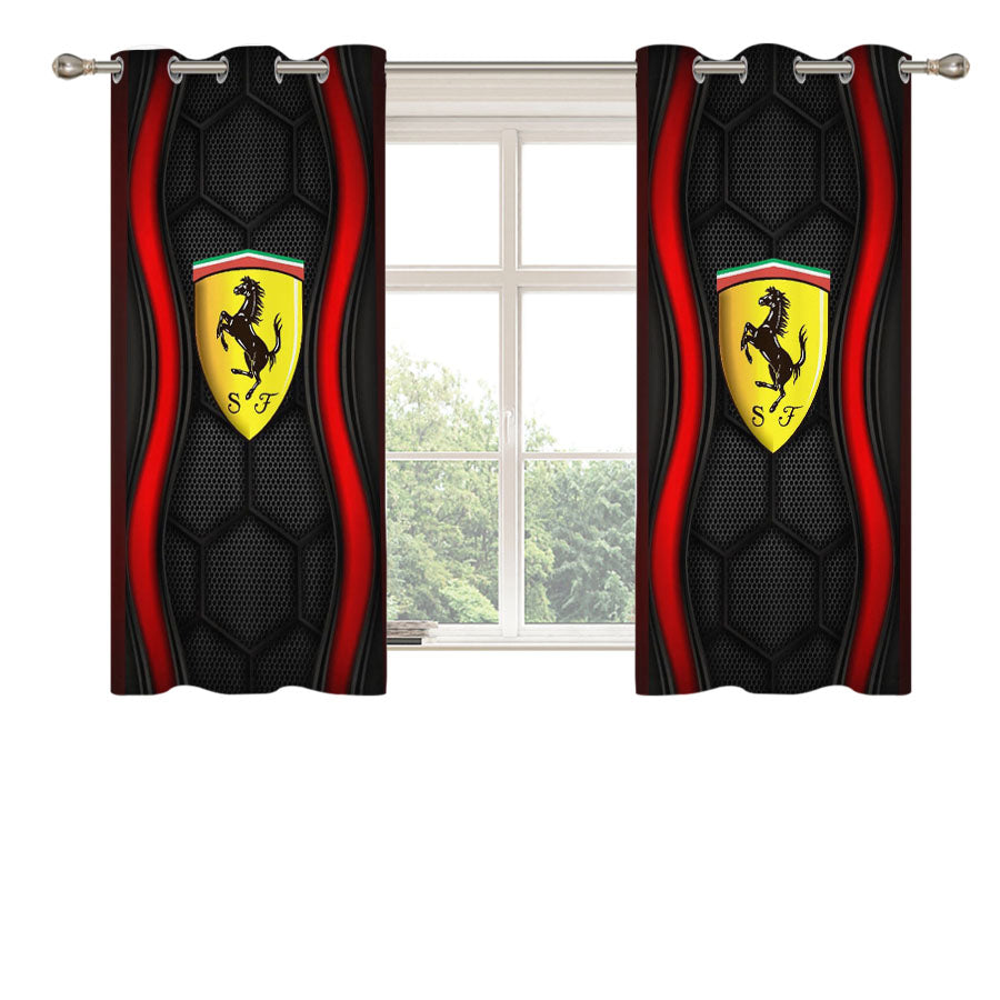 Ferrari Skin Protector Peach Skin Window Curtains