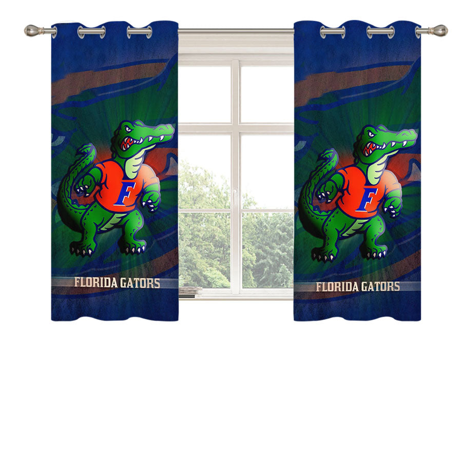 Florida Gators 1 Peach Skin Window Curtains