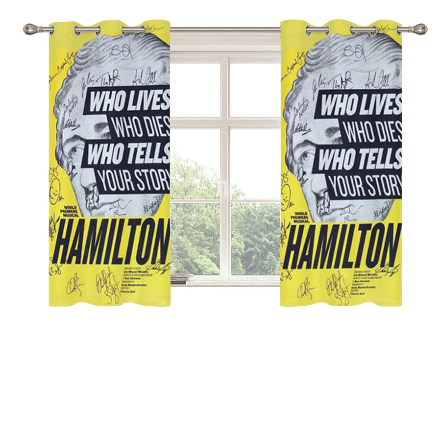 Hamilton Broadway Signatures Peach Skin Window Curtains