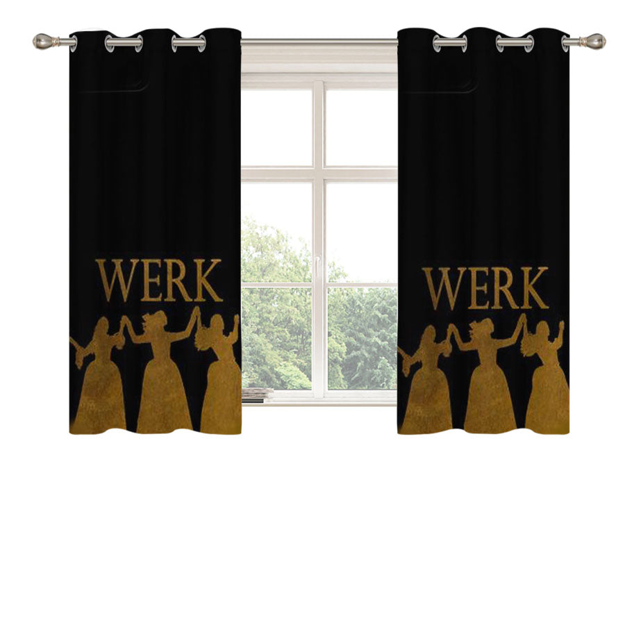 Hamilton Werk Peach Skin Window Curtains