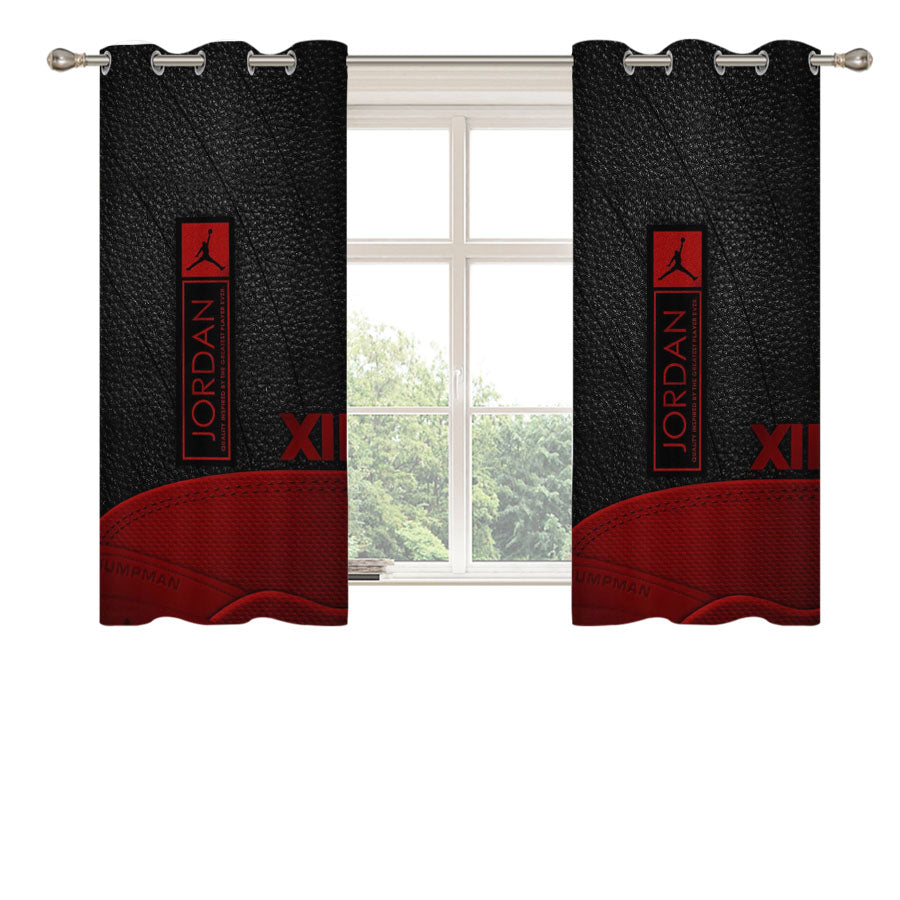 Jordan Jumpman Peach Skin Window Curtains
