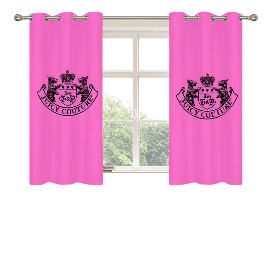 Juicy Couture Peach Skin Window Curtains