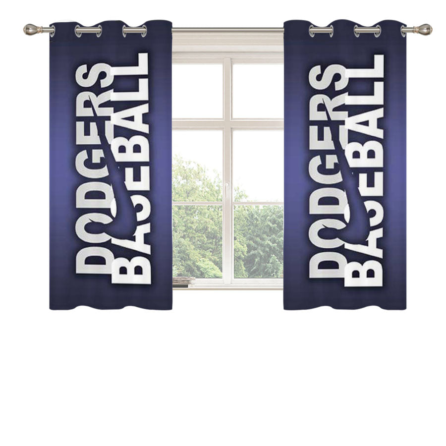 La Dodgers Nike Fade Peach Skin Window Curtains