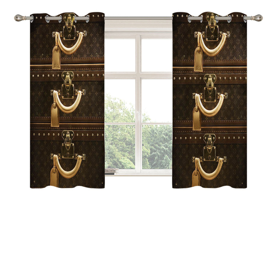 Louis Vuitton Bag Peach Skin Window Curtains