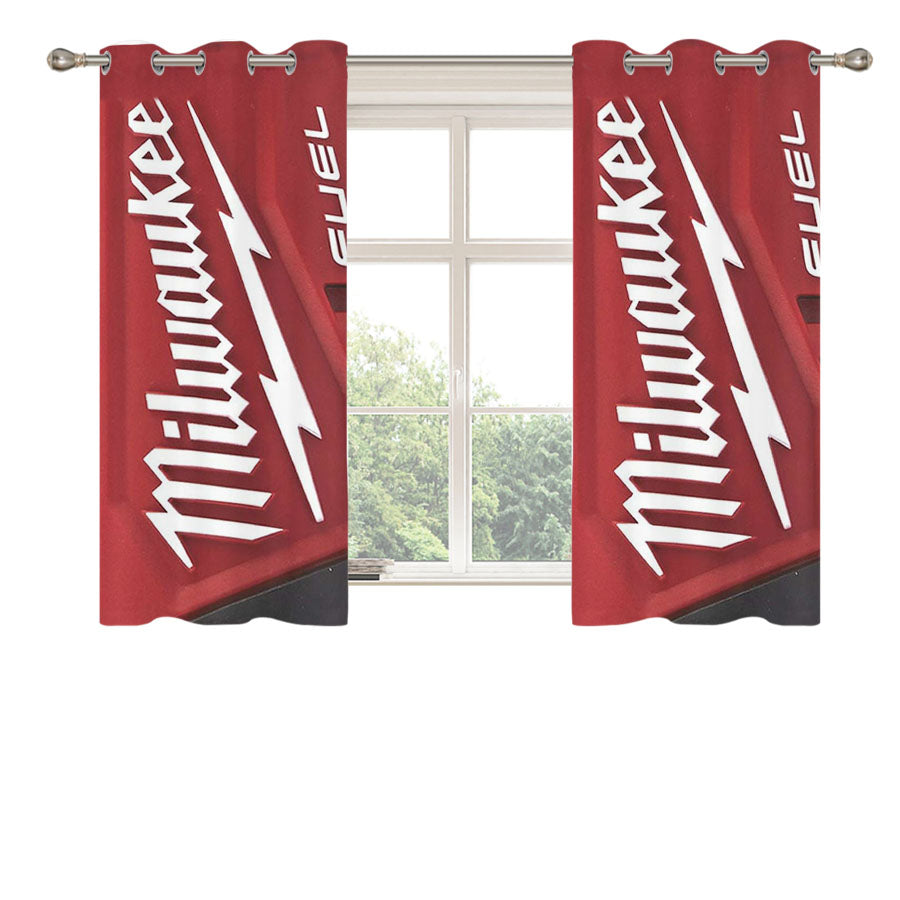 Milwaukee Tool Fuel Peach Skin Window Curtains