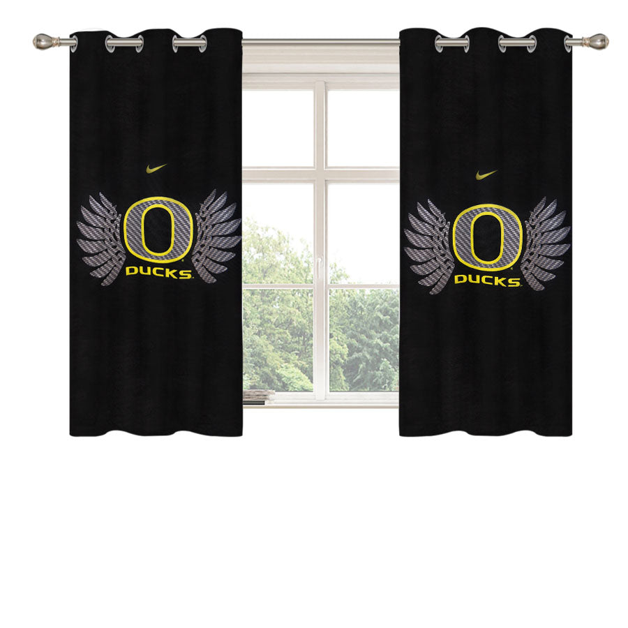Oregon Ducks Nike Peach Skin Window Curtains