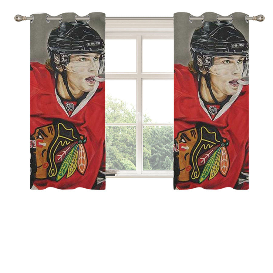 Patrick Kane Paint Peach Skin Window Curtains
