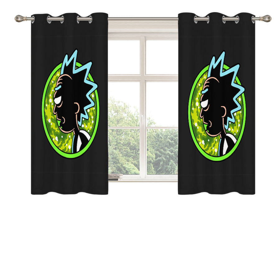 Rick Crazy Peach Skin Window Curtains