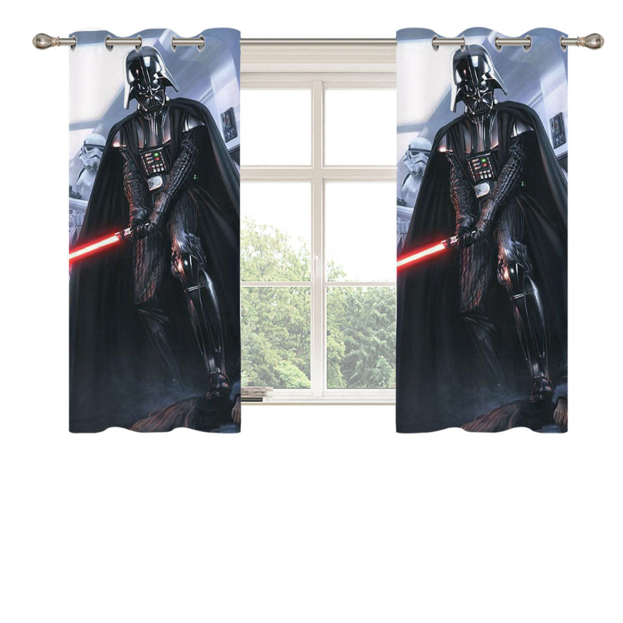 Star Wars Rebels 2 Peach Skin Window Curtains